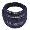 Solid Color Mesh Headwear Headdress Wide Edge Headband Female Hair Hoop Korean Style Hair Band