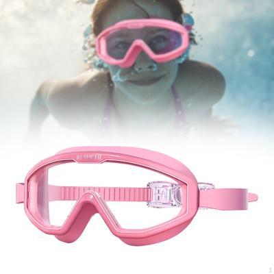 Lunettes de natation pour enfants Natation Silicone souple Lunettes Légères Vision large