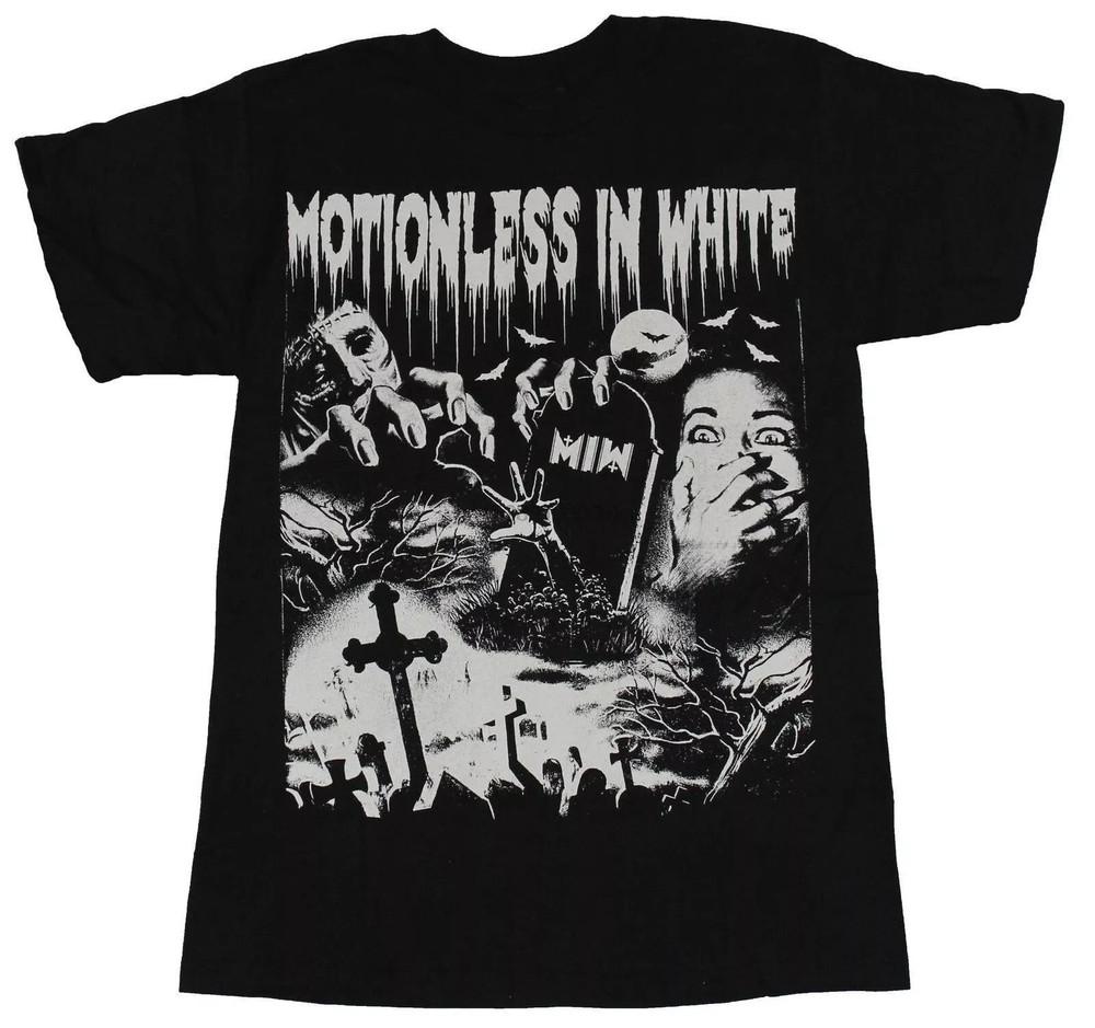

Motionless In White Black Short Sleeve Cotton Unisex S-5XL OM05 Unisex T-Shirt XXXXL
