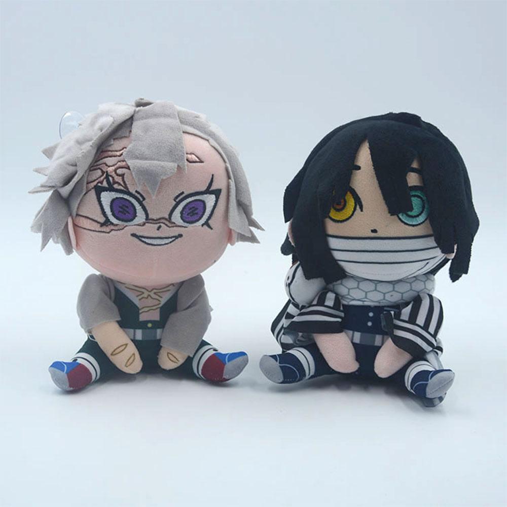 New Anime Demon Slayer Tomioka Giyu Kamado Tanjirou Kamado Nezuko Zenitsu Shinazugawa Plush Pandent Toy Doll Gift