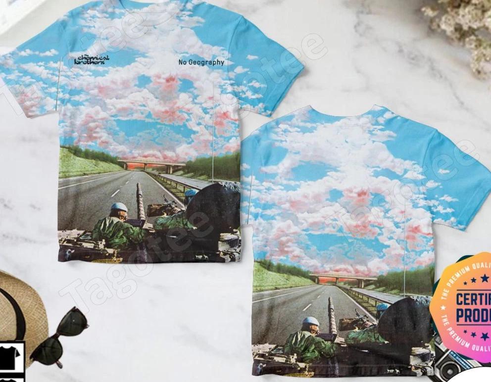 The Chemical Brothers No Geography Album Cover 3D T-shirt S to 5XL 2F1092 XL