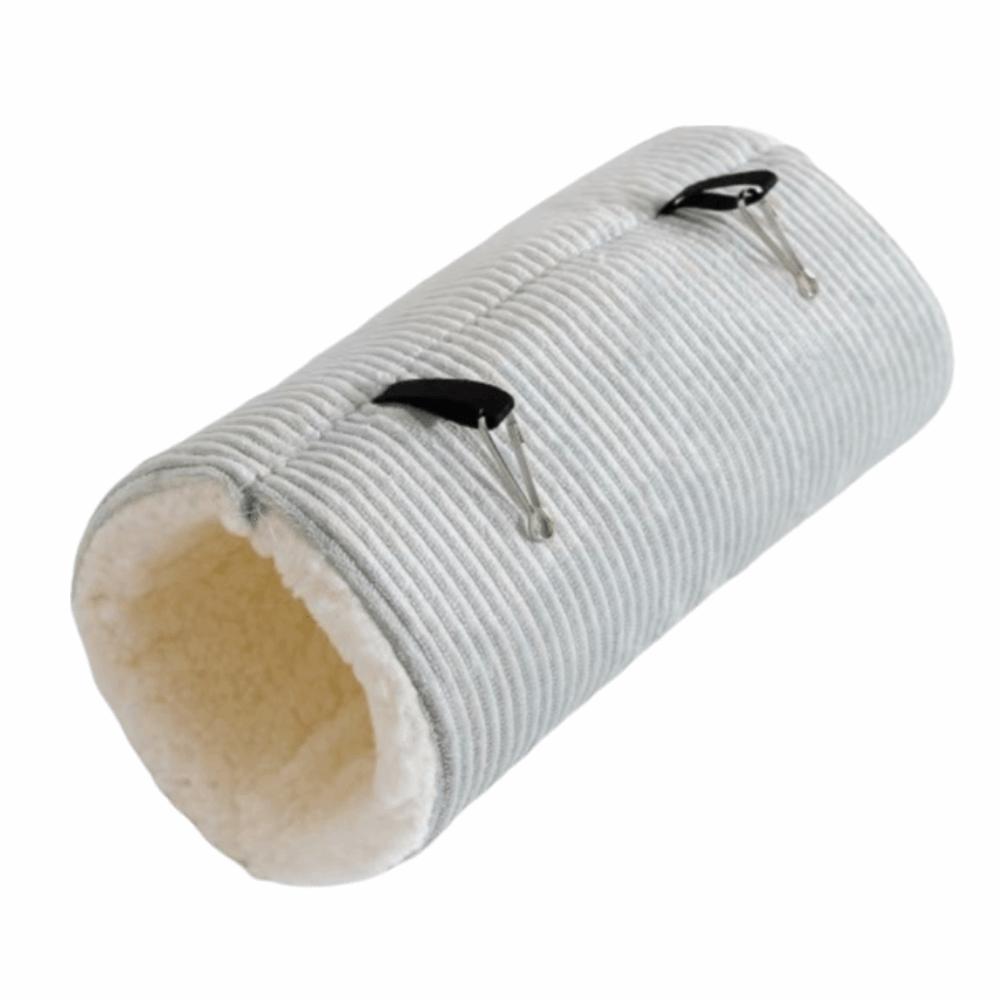 

Striped Print Plush House Nest Cute Warm Bird House Hamster Cage House Hamster Accessories S зелений