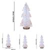 Mini Christmas Elegant Tree Decor Charming Star Shape Design Tabletop Display For Joy Holiday