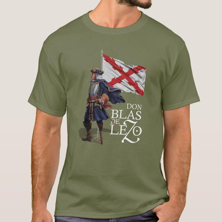 

Spanish Legendary Hero Don Blas De Lezo T Shirt. New 100% Cotton Short Sleeve O-Neck T-shirt Casual Mens Top 4XL