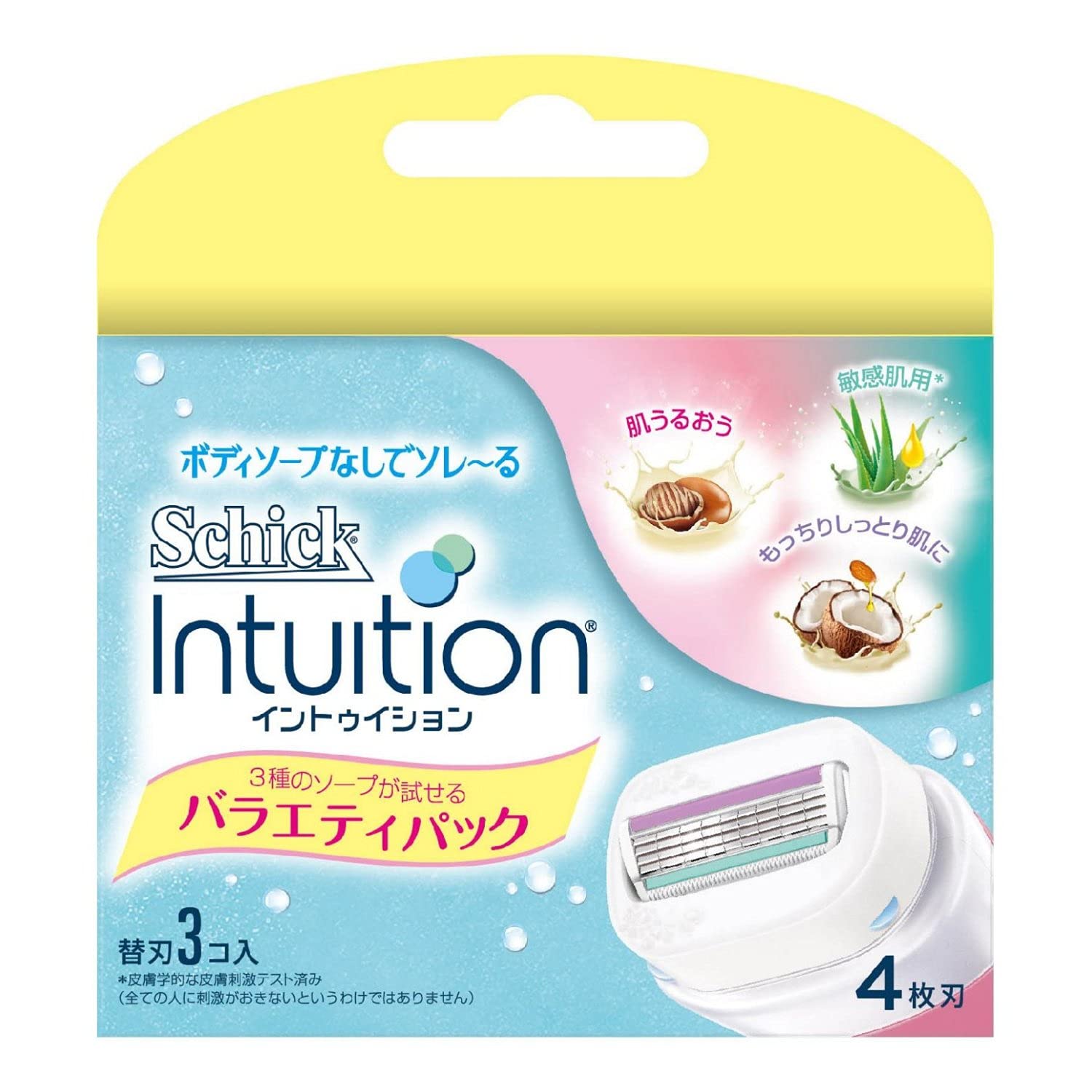 

Набор сменных лезвий Schick Intuition (3 куска)
