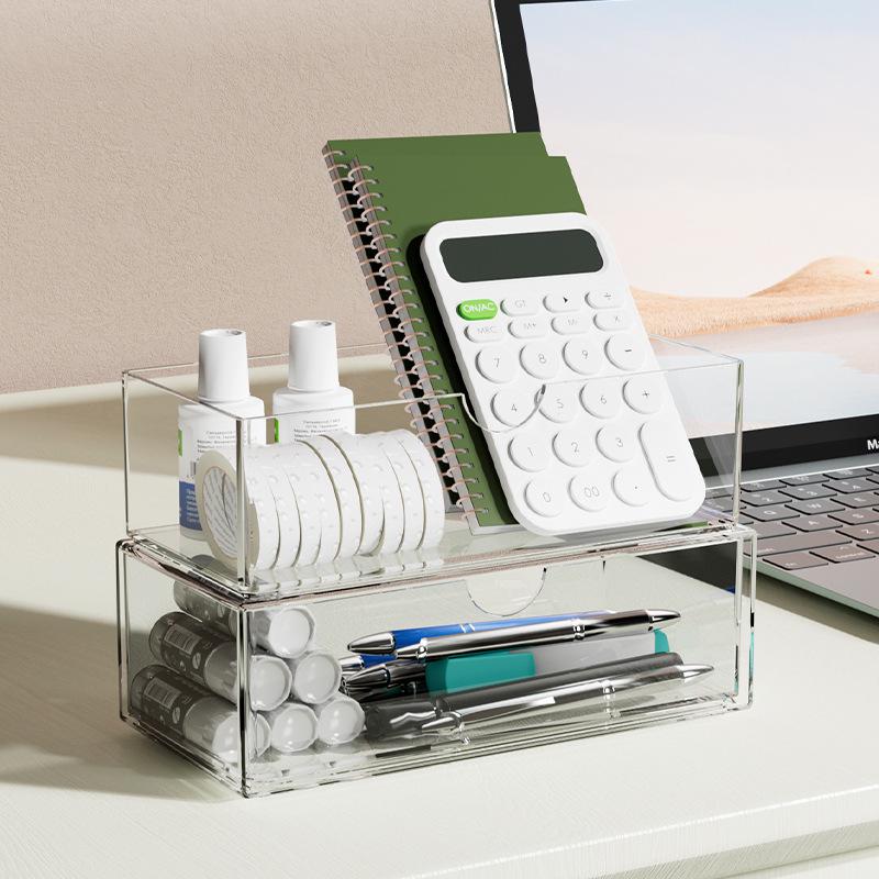 High-Value Mirror Cabinet Organizer: Cosmetics & Lipstick Storage for Bathroom or Desktop
