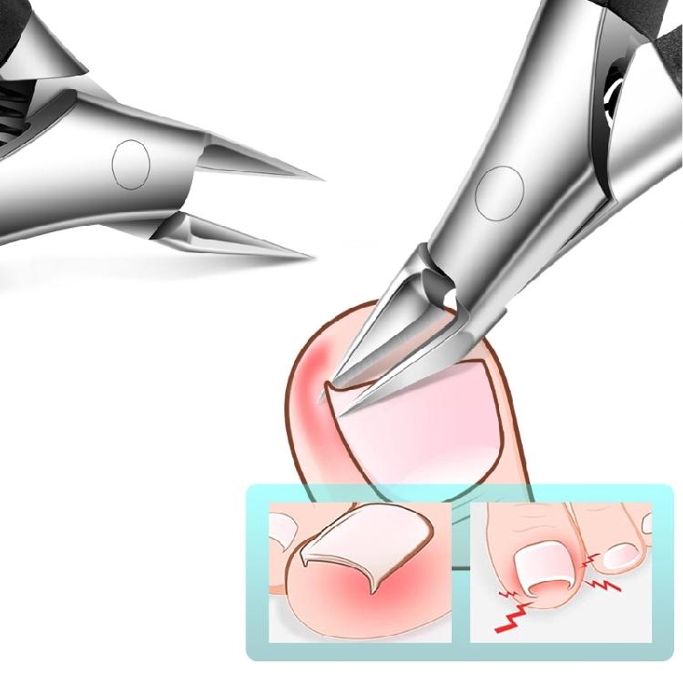 Ergonomic Toenail Clippers Ingrown Nails Dead Skin Remover Practical Thick Nails Cutter Suitable for Women and Men