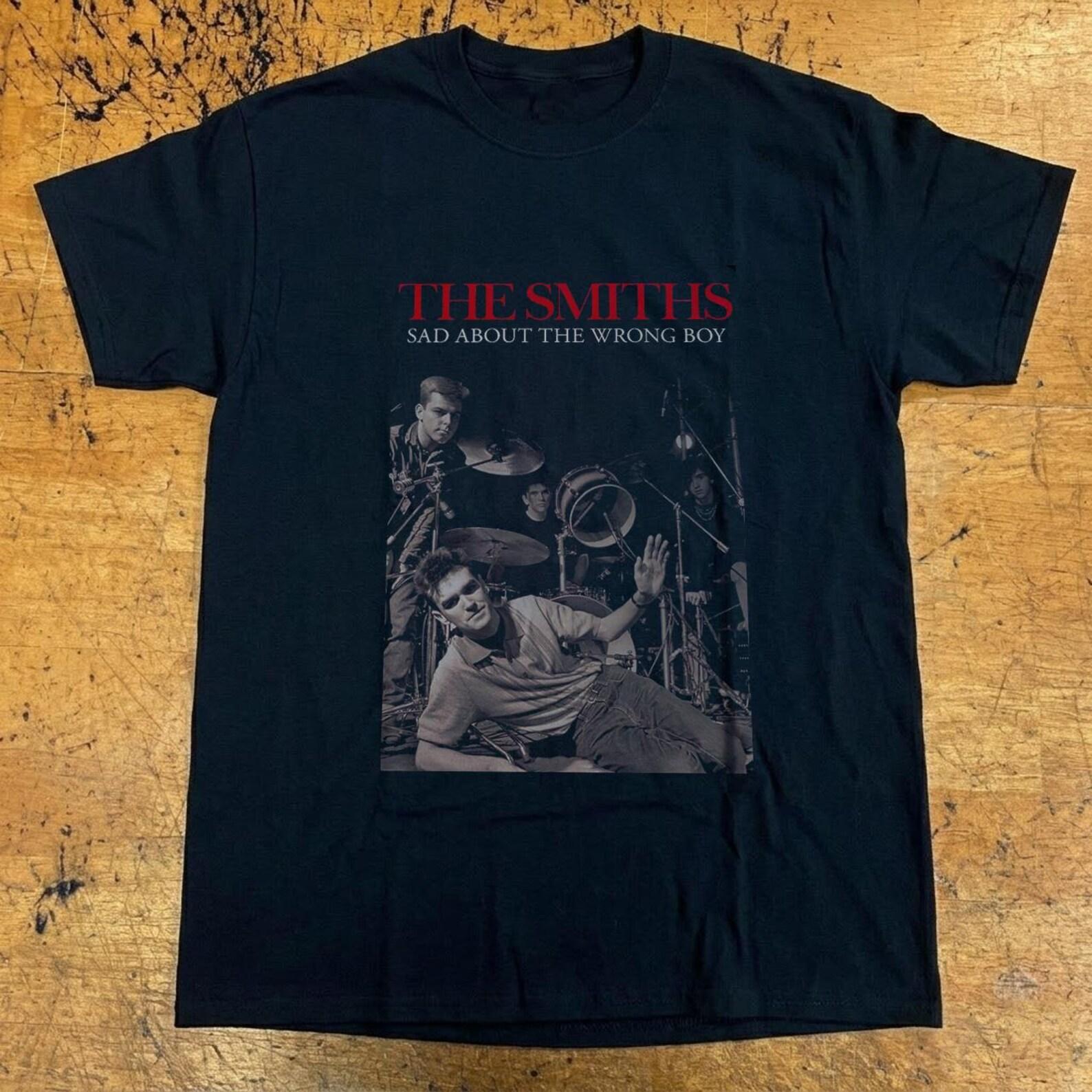 The Smiths Sad About The Wrong Boy Band T shirt, 90s Retro Graphic Tee XL