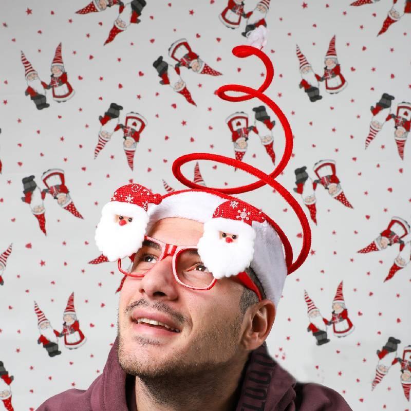 Festive Red Spring Christmas Hat For Fun Holiday Headwear And Unique Decorations