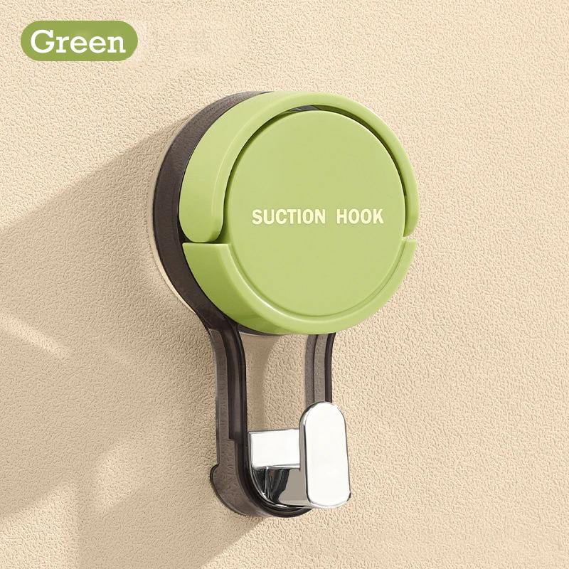 1/2/3PCS Suction Cup Hooks No Punching Wall Hooks for Bathroom Kitchen Bedroom Reusable Towel Clothes Hanger Hook Home Organizer