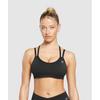 Gymshark Strap Feature Sports Bra Black B8a6a Bb2j