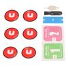 6PCS Watch Back Cover Tape Plastic Rear Glass Adhesive Tape for Samsung Galaxy Watch 3 44mm 41mm