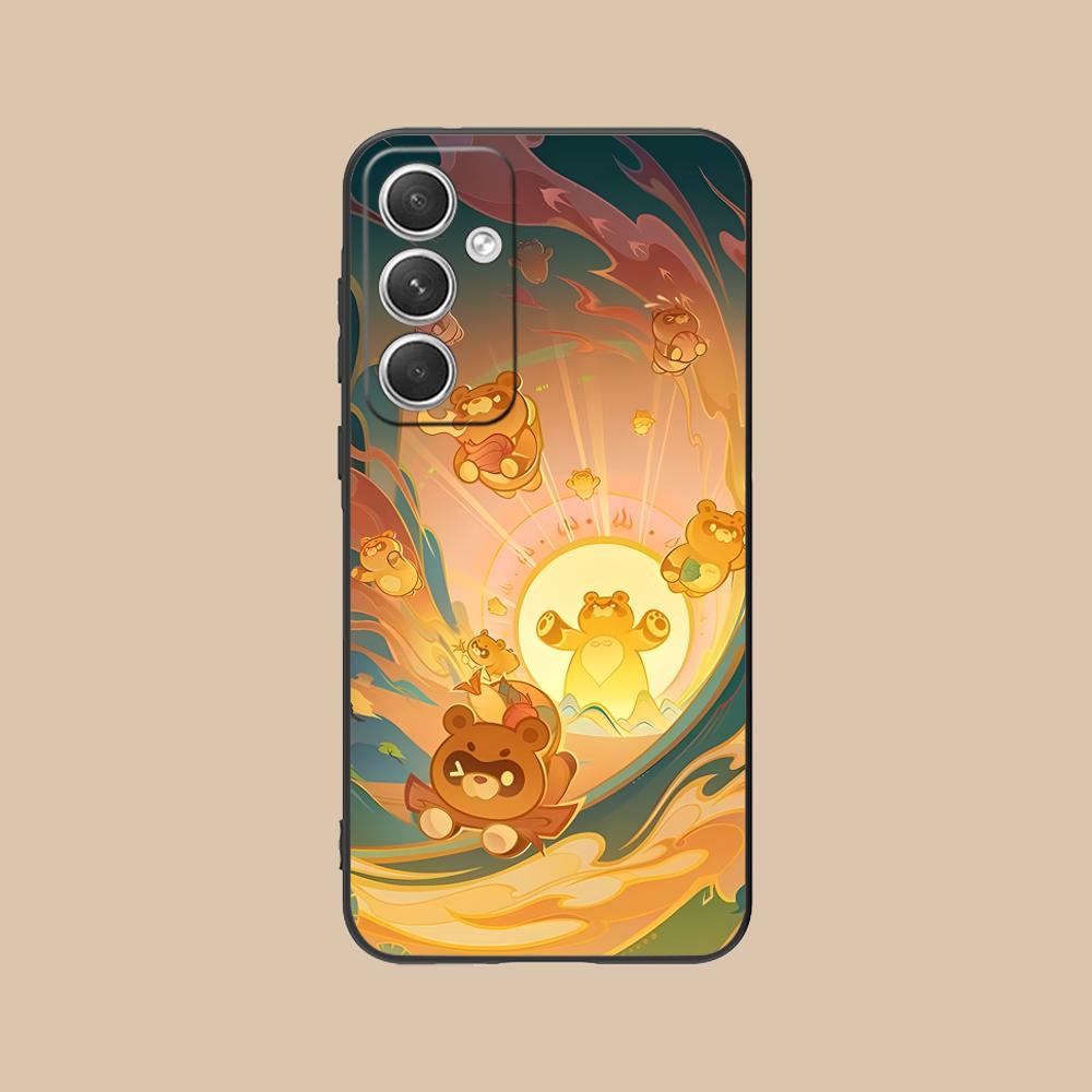 Game GI Xiangling Matte TPU Mobile Phone Case for Samsung Galaxy S26 S25 S24 S23 S22 S21 S20 Note20 Plus FE Ultra Colorful Cover
