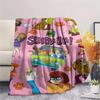 1 Stück Scooby-Doo Aufdruck Flanelldecke, Hohe Qualität, Bequem für alle Jahreszeiten, Heimdekoration, Wärme und Komfort, Perfekt für Weihnachtsgeschenke