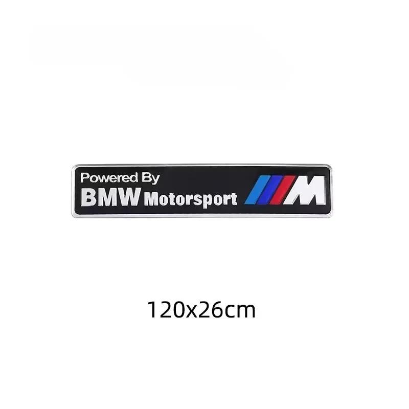 AAAOT1 -BMW Decorative Car Stickers M-series Trunk Decal Accessories For BMW E46 E90 E60 F30 F10 E39 E36 F20 G30 G20 E87 E92 E91 E30 F1