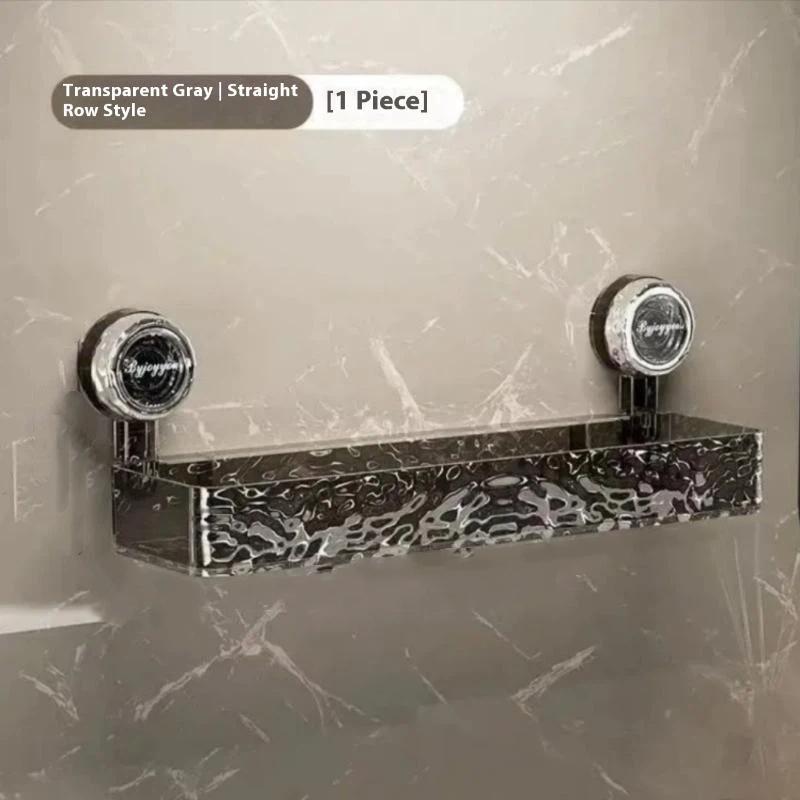 Saugnapf Waschbecken Aufbewahrungsregal Selbstverteilungsregal Badezimmer Waschbecken Bohrlos