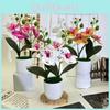 Butterfly Orchid Artificial Plant Decoration For Wedding And Outdoor Photography Props