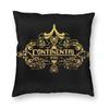 The Continental Hotel Pillowcase Soft Polyester Cushion Cover Decorations John Wick Throw Pillow Case Cover Chair 40X40cm