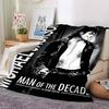 1pc Michael Jacksons Versatile Looks Flannel Blanket,Ultra Soft Warm Plush Throw for Home Bedroom Bed Sofa Cover Camping Picnic Gift Y72413