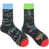 AB Professional Design Funny Socks Men Happy Animal Music Beer Skarpetki Sokken Hip Hop Big Size Meias Skateboard Divertidos