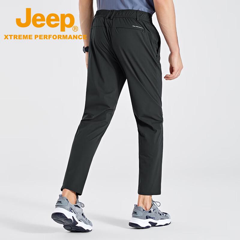 Jeep Men's UPF50+ Quick-Dry Outdoor Stretch Hiking Pants