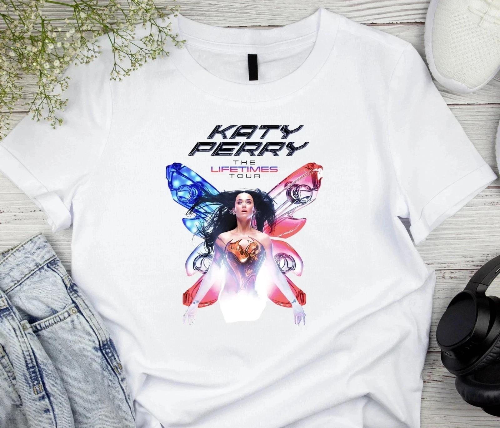 

Katy Perry Inspired T-Shirt – The Lifetimes UK Tour 2025 Women’s Fan Merch Gift XL