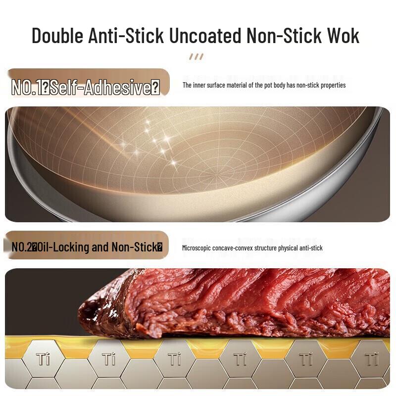 Supor Non-stick Stone Wok
