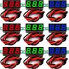 1/10pcs Mini LED Digital Voltage Meters Volt Voltage Panel Meter Red/Blue/Green Auto Car Mobile Power Volt Detector Instrument