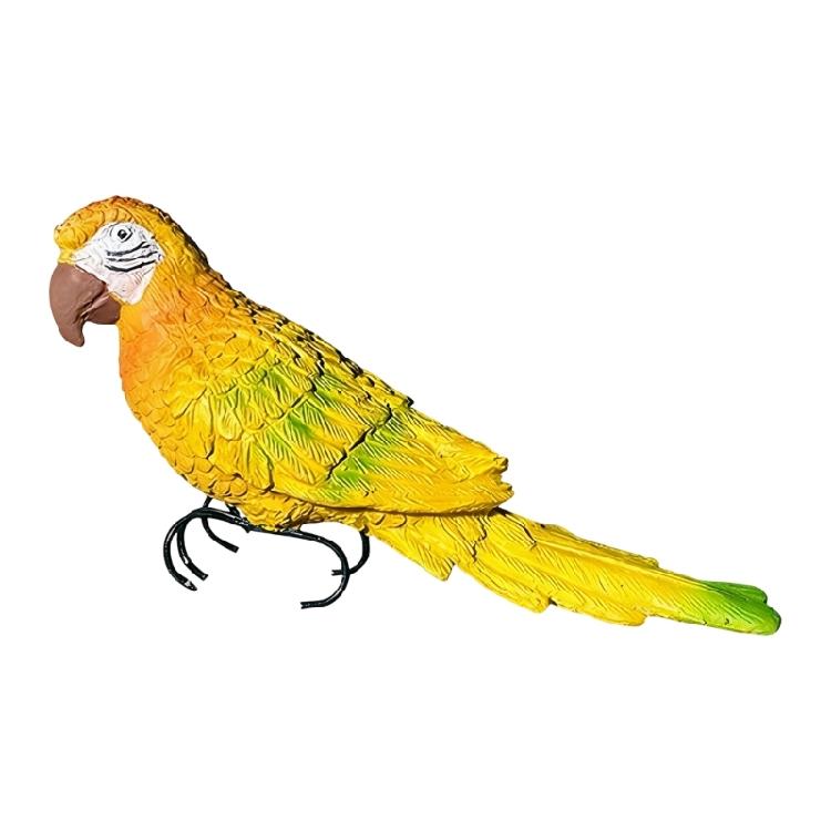 

Creative Resin Parrots Planter Decoration Flower Pot Hanging Figurine for Balconies Patios Indoor and Outdoor Decors жёлтый