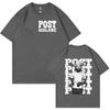 Rapper P-Posts M-Malones Graphic TShirts Men's Hip Hop Fashion Short Sleeve T-shirt Retro Gothic Clothing Unisex Cotton Tees