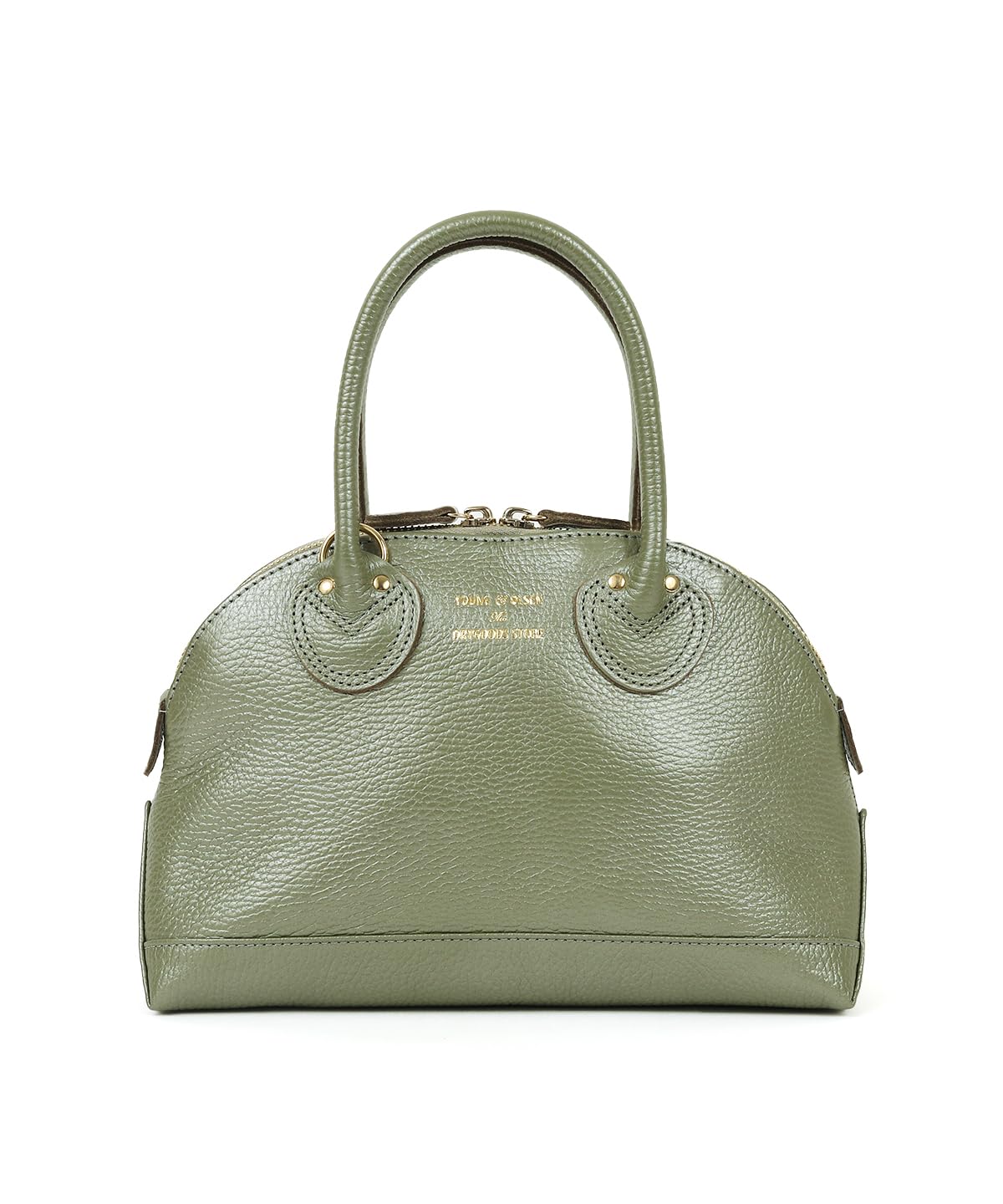 

Young Olsen Embossed Leather Zip Boat Steel & Bag, Small, Women s,