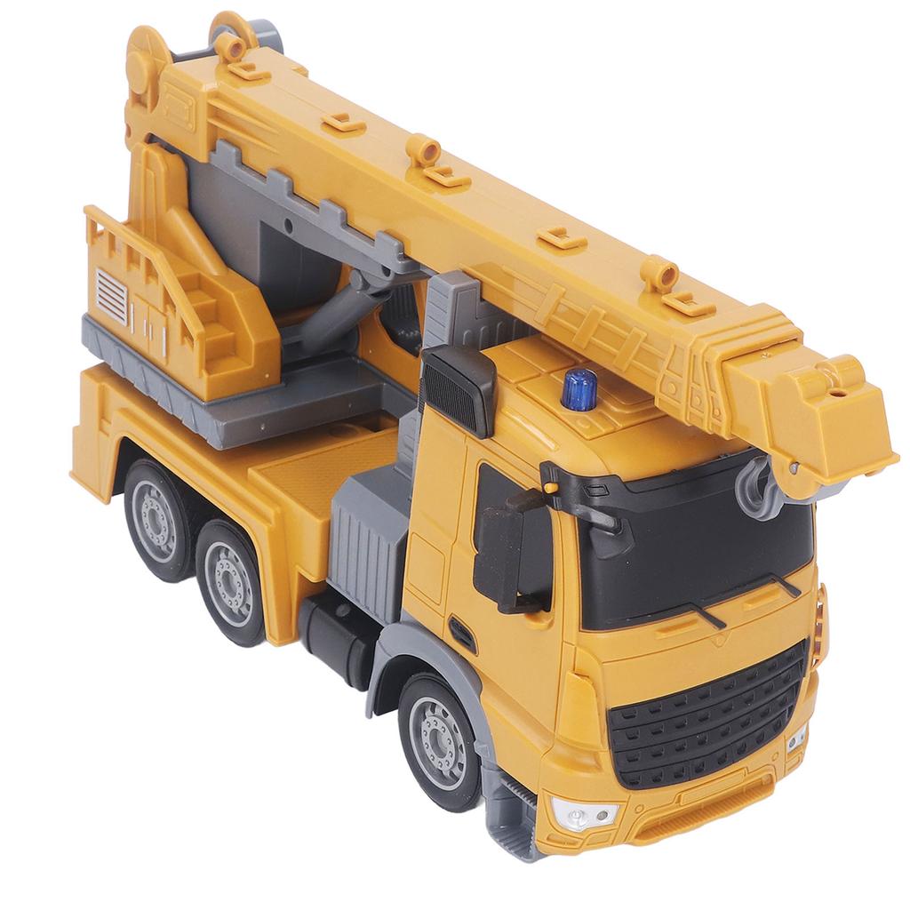 Telecomanda cu macara turn de jucărie interactivă fiabilă model de ridicare RC de inginerie educațională