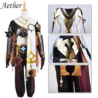 Ysir Traveler Brother Aether Cos Kleidung Komplettset Anime Cosplay Kleidung Herren Set
