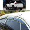 For TOYOTA RAV4 XA40 2013 2014 2015 2016 2017 2018 Car Styling Sticker Plastic Window Glass Wind Visor Rain/Sun Guard Vent