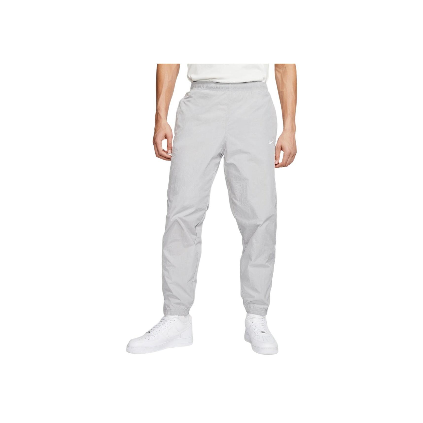 Nike Однотонные Эластичные Повседневные Брюки Мужские Низ Серый CD6544-050 S