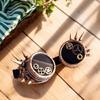 Steampunk Goggles with Rivets Gear Glasses Halloween Goggles Gothic Glasses Steampunk Glasses Party Supplies