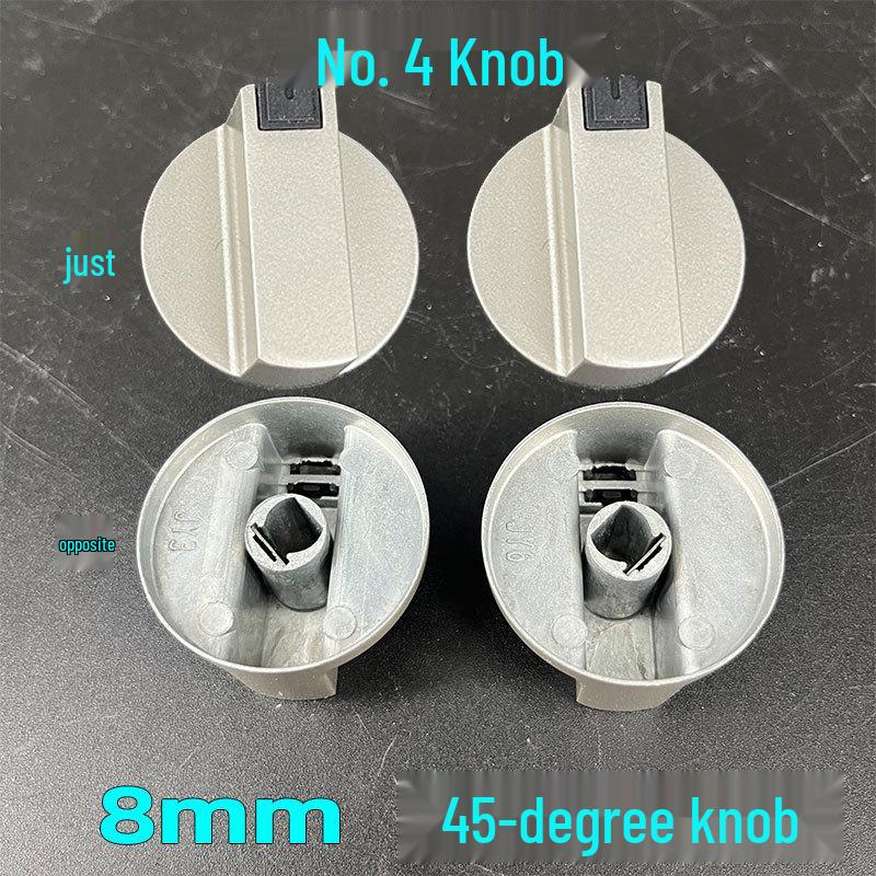 Perilla universal para cocina de gas con interruptor de 8 mm - Botón de encendido para quemador de cocina de gas natural y GLP