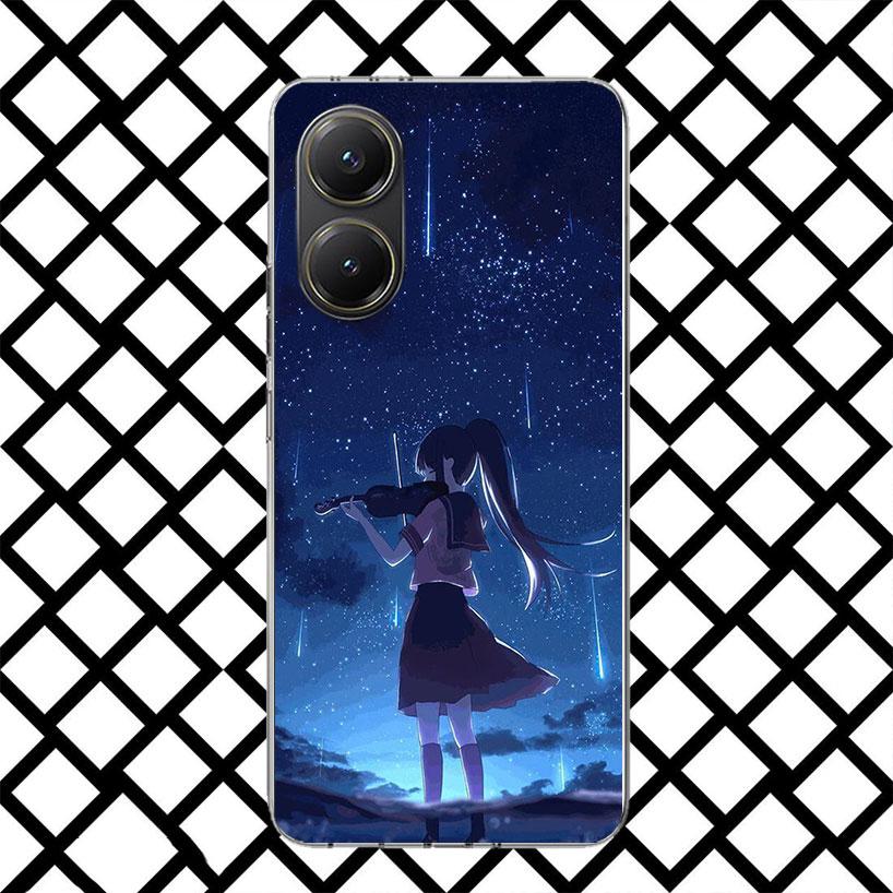 

Music Violin Phone Case for Xiaomi Poco F7 Ultra X7 X6 X5 Pro X4 Gt M8 M7 Redmi 15 15C 13 13C 12 12C Soft Cover Fundas Poco F7 U Redmi 15C 4G