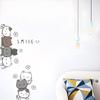 1Pc Furniture Cartoon Cute Cat Wall Stickers For Door Home Decor Accessories Living Room Kids Room Decoration Wall Decal