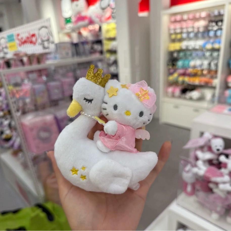 Swan Cute Riding And Unicorn Design Plush Doll Pendant For Decor Bag