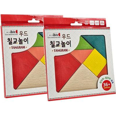 Ibis Wood Tangram 12432 2p, Korea populaarsed mõistatused