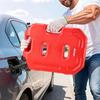 Fuel Container, 10 L, Gas Can with Spout and Lockable Bracket, 15 L/min Max Flow Rate, Secure & Leak-proof, Portable Flat Fluid Container for Most