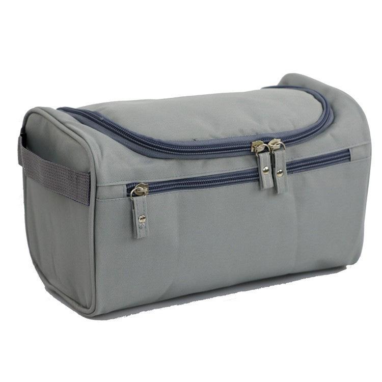 Waterproof Hanging Toiletry & Makeup Bag - Portable Storage for Travel & Business Trips, Custom Logo Option Available