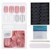 30 Ready To Use Press On Nails- With Full Application Kit- Glue and Jelly Tabs