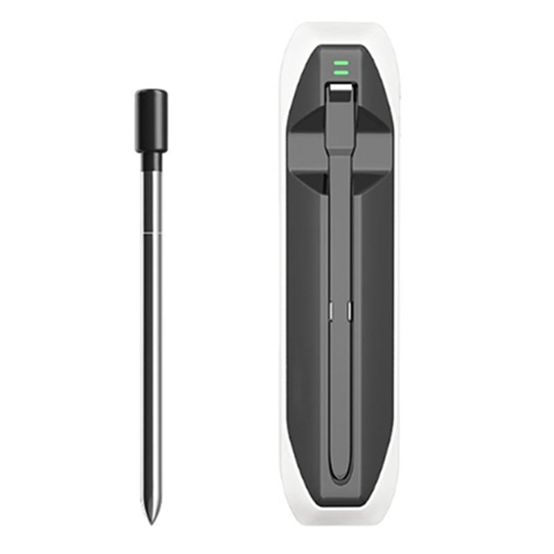 

A72U Wireless Meat Food Thermometer For Oven Grill Kitchen BBQ Bluetooth Barbecue Smoker Cooking Food Thermometer чёрный