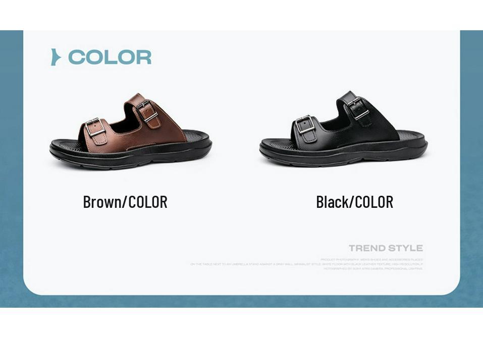 Men's Plus Size Outdoor Beach Sandals 2025 - Casual Fashion Flip-Flops for Summer