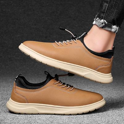 Herren Echtleder Freizeitschuhe Hohe Qualität Fahrschuhe Weiche Sohle Herren Slipper Walking Schuhe Mode Outdoor Sneaker Trainer