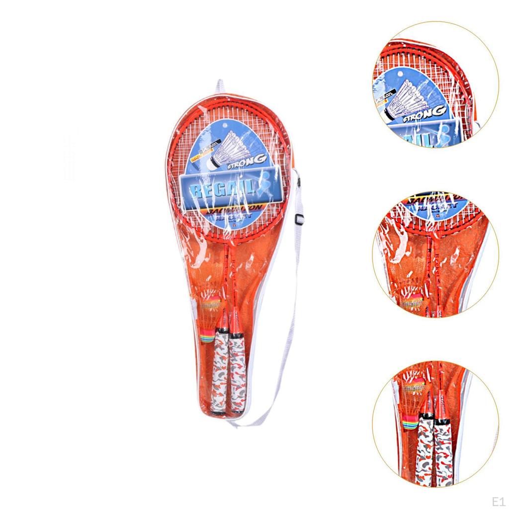 Badminton Schläger Bundle Griff Outdoor Sport Set