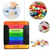 Weekly Pill Organizer Morning Noon Evening Night 4 Times A Day Pill Storage Box Large Capacity 7-Days Medication Dispenser Container