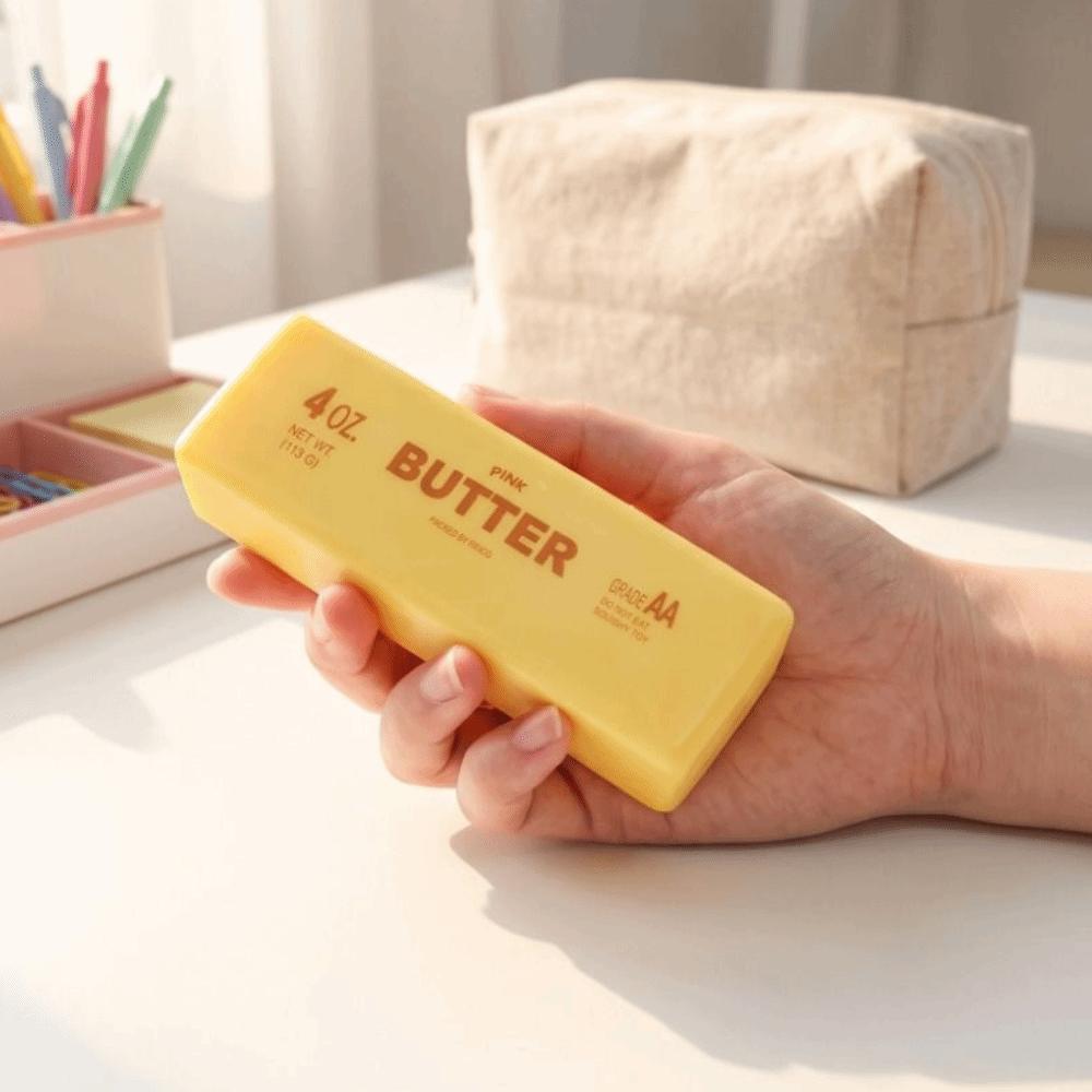 Hand loslassen Weicher langsamer Rückprall Butter-Stift Entspannungsgeschenk Realistische Butter-Sticks Kinderspielzeug